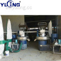 máquina de pellets de madera yulong machine